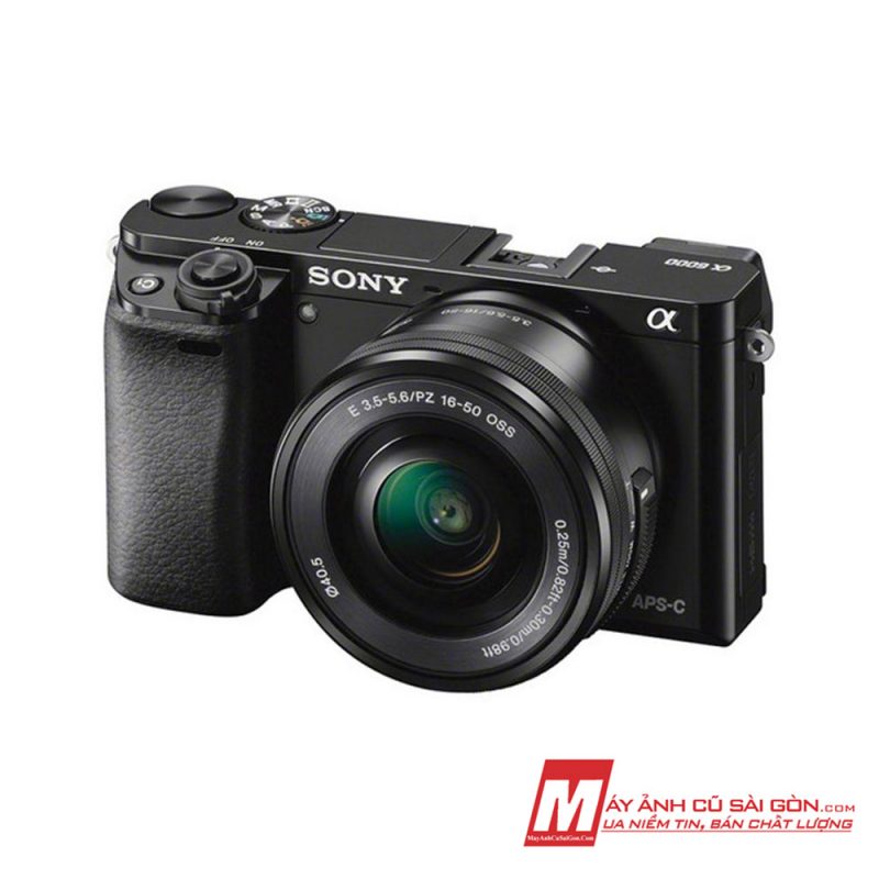 Máy ảnh cũ Sony A6000 kèm KIT 1650 màu đen Máy Ảnh Cũ Giá Rẻ
